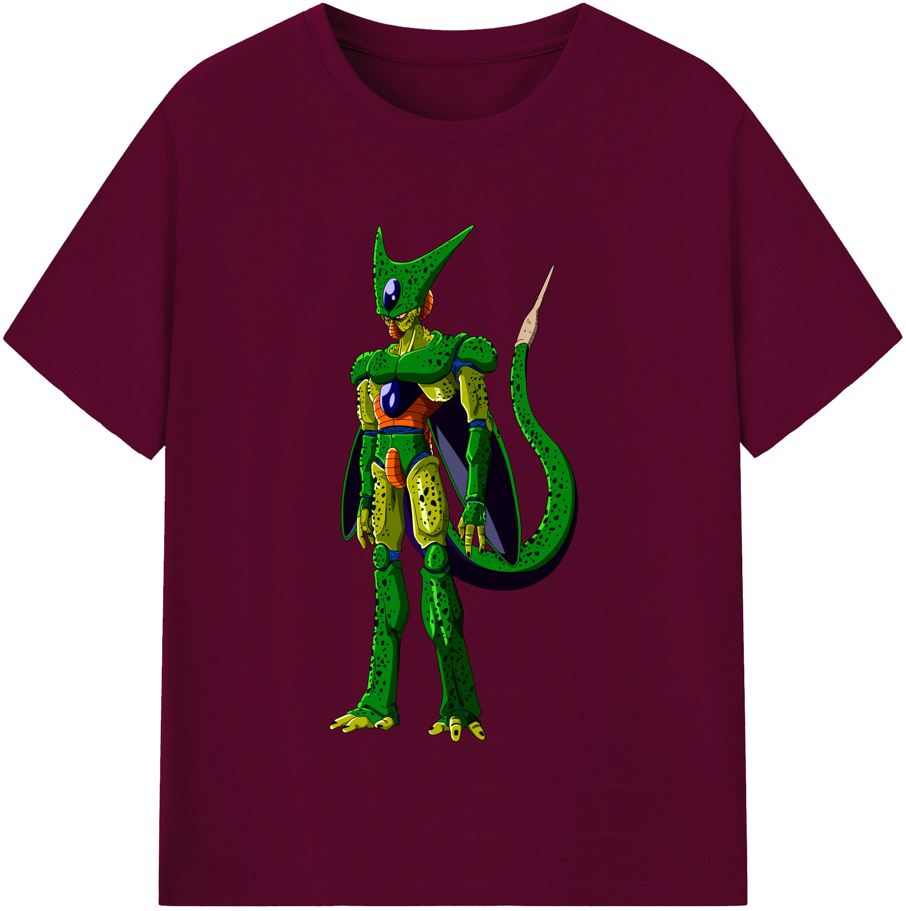 （画像用） ドラゴンボール セル DRAGON BALL Cell レディースカジュアルプリントTシャツ（綿100％）
